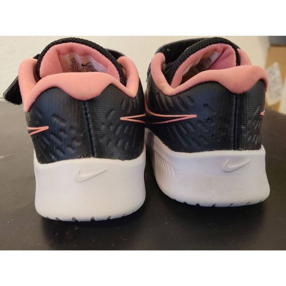 Nike Star Runner 2 Textile Kids Trainers AT1803-002 Black US 7C UK 6.5 EUR 23.5 - Picture 6 of 8